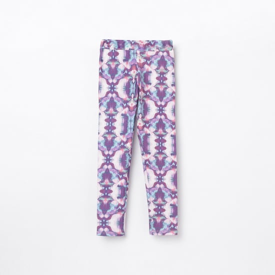 FAME ACTIVE Girls Printed Leggings