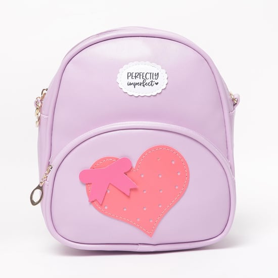 GINGER Girls Appliqued Backpack