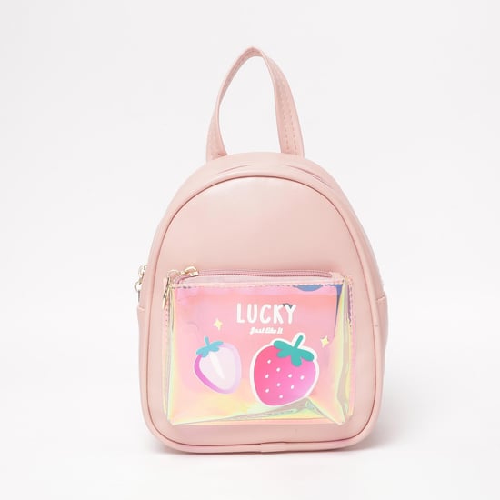 GINGER Girls Printed Backpack