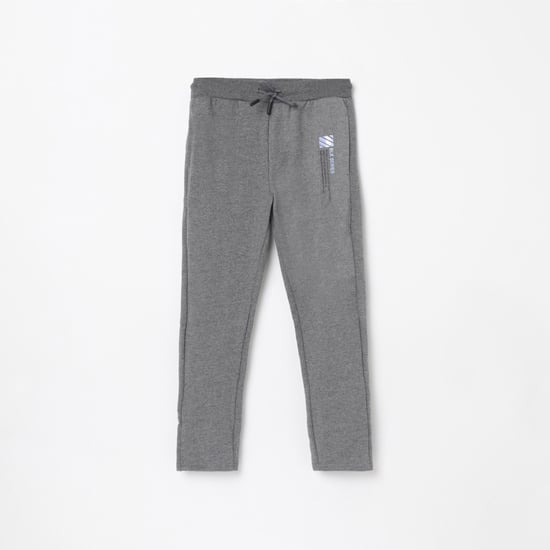 BOSSINI Boys Printed Slim Fit Knit Trousers
