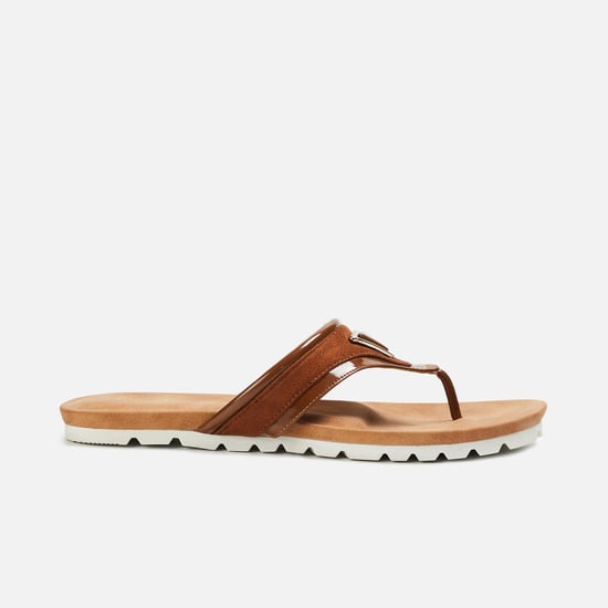 INC.5 Women Solid T-strap Flats