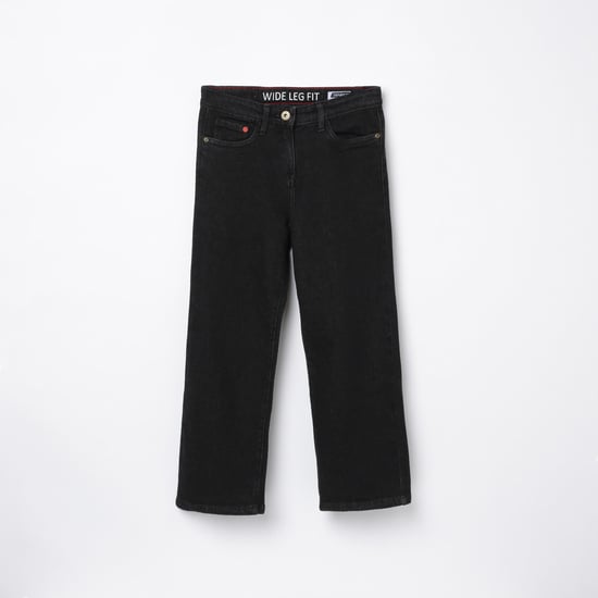 DENIMIZE Girls Solid Regular Fit Jeans