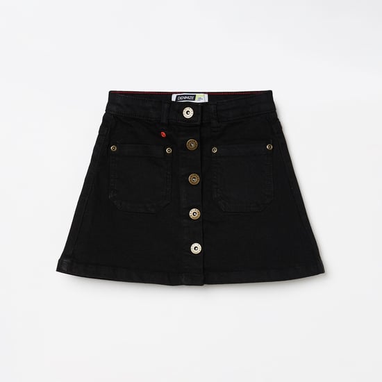 DENIMIZE Girls Denim A-Line Skirt