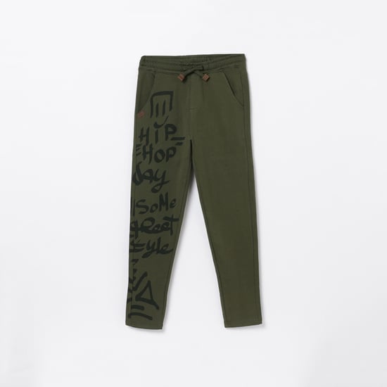 DENIMIZE Boys Printed Elasticated Track Pants