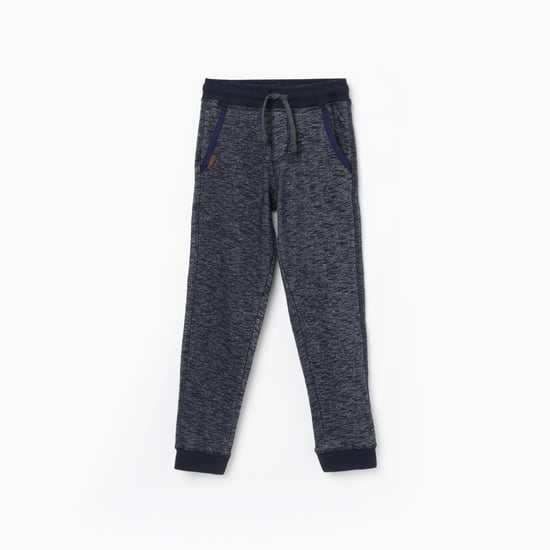 DENIMIZE Boys Textured Regular Knit Track Pants