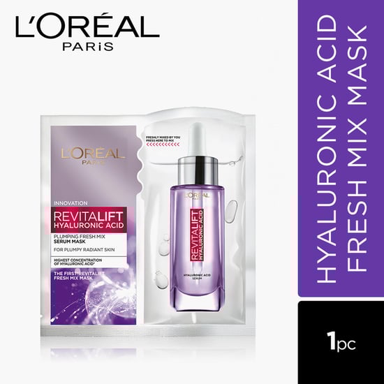L'OREAL PARIS Revitalift Hyaluronic Acid Fresh Mix Serum Sheet Mask