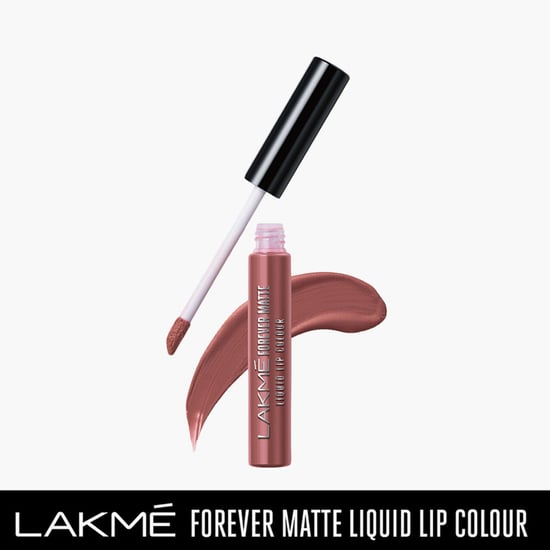 LAKME Forever Matte Liquid Lip Colour - Nude Hue - 5.6 ml