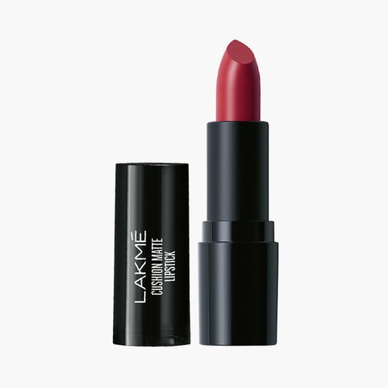 LAKME Cushion Matte Lipstick - Red Wine - 4.5g