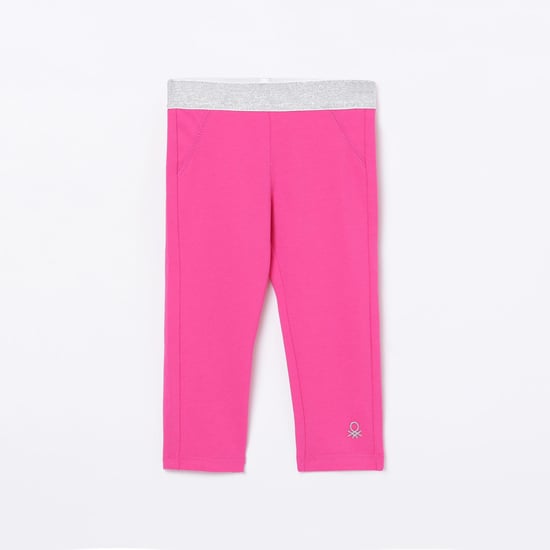 UNITED COLORS OF BENETTON Girls Elasticated Leggings