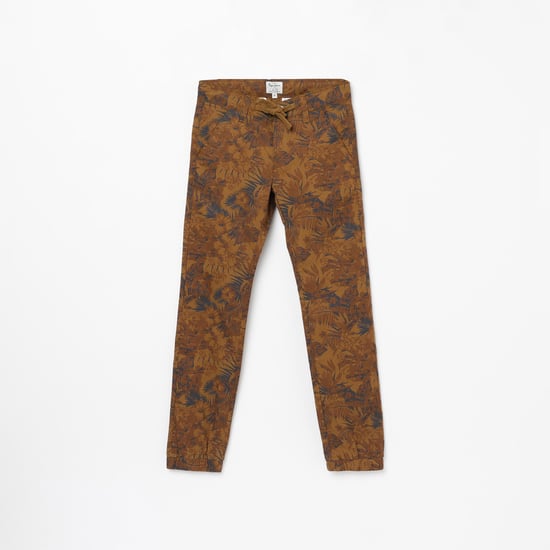 PEPE JEANS Boys Camouflage Print Casual Trousers