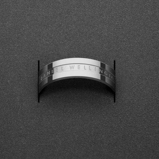 DANIEL WELLINGTON Unisex Engraved Ring Silver