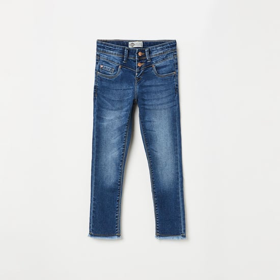 LEE COOPER JUNIORS Girls Light Faded Jeans