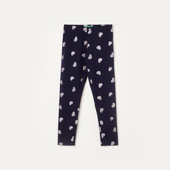 UNITED COLORS OF BENETTON Girls Printed Leggings