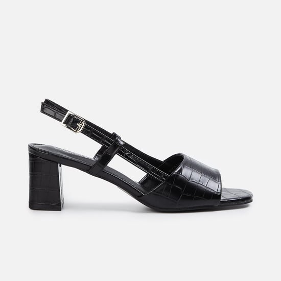 ALLEN SOLLY Women Solid Block Heels
