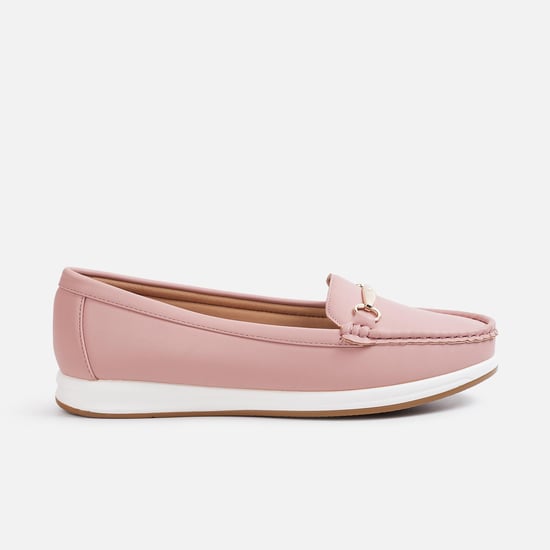 ALLEN SOLLY Women Embellished Bit Loafers