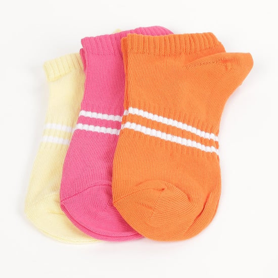 GINGER Women Striped Socks - Pack of 3