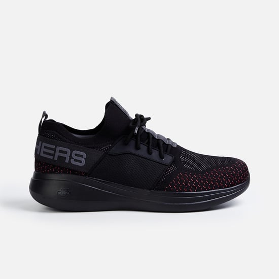 SKECHERS Men Mesh Lace-Up Sports Shoes