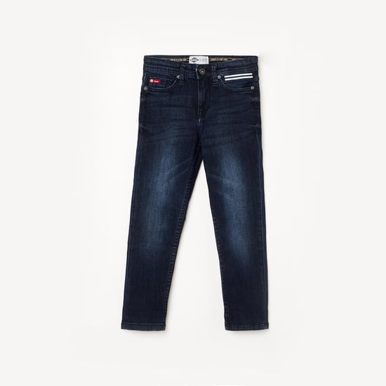 LEE COOPER JUNIORS Boys Faded Slim Fit Jeans