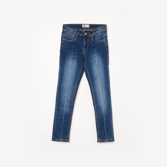 LEE COOPER JUNIORS Girls Faded Slim Fit Jeans