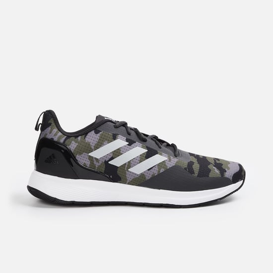 ADIDAS Men Camouflaged Mesh Lace-Up Sports Shoes
