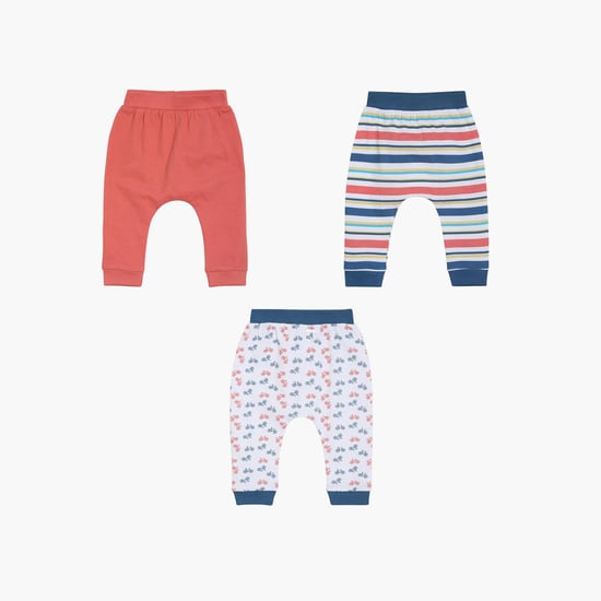 FS MINI KLUB Boys Printed Track Pants- Set of 3 Pcs