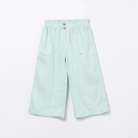 BOSSINI Girls Solid Full Length Culottes