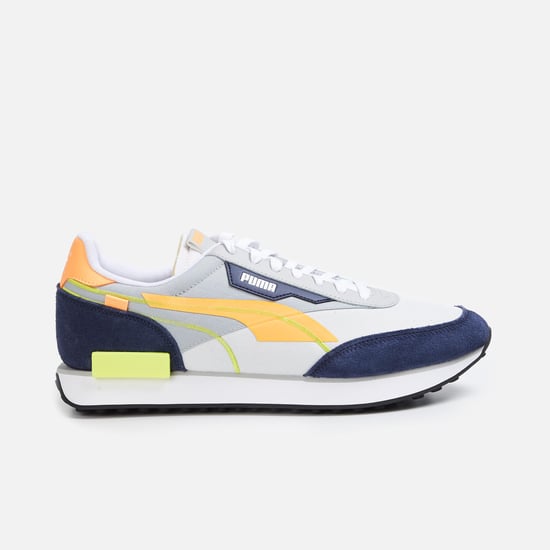 PUMA Men Colourblocked Lace-Up Sports Shoes