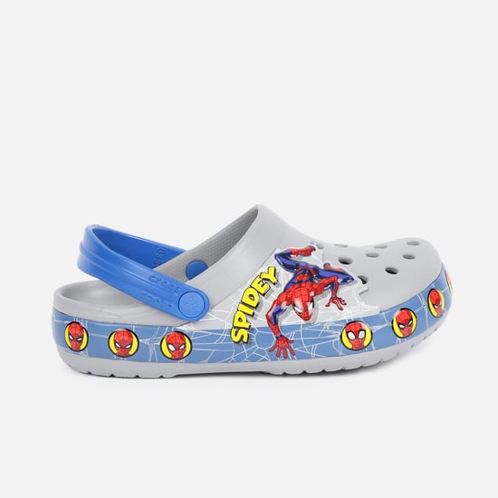 CROCS Boys Spiderman Applique Clogs