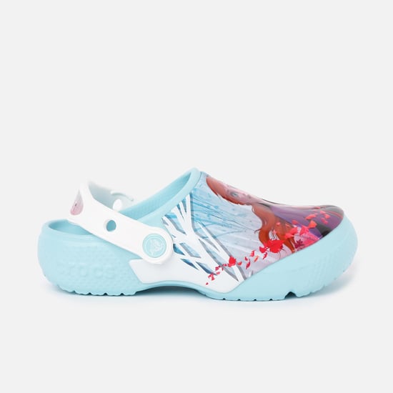 CROCS Girls Printed Clogs