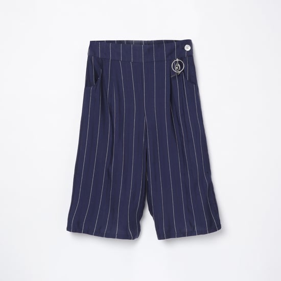PEPPERMINT Girls Striped Culottes