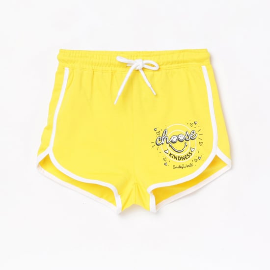 FAME FOREVER KIDS Girls Printed Elasticated Shorts