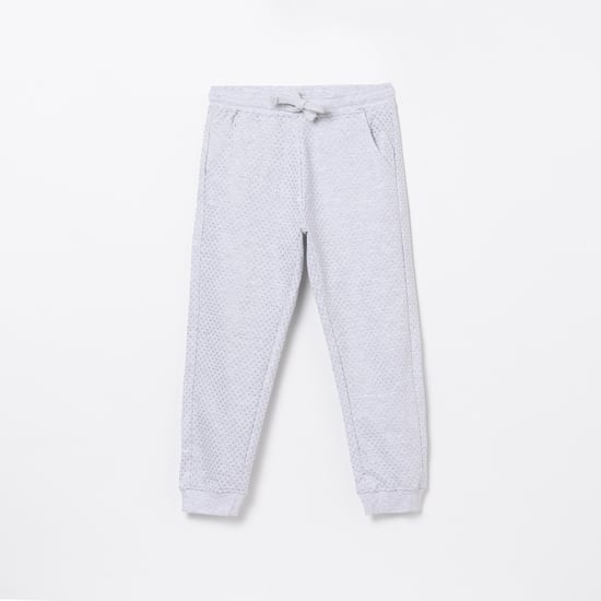 FAME FOREVER KIDS Girls Printed Regular Knit Joggers