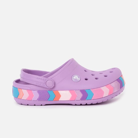 CROCS Girls Solid Clogs