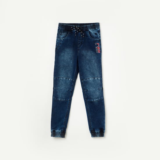 GINI & JONY Boys Stonewashed Regular Fit Jeans