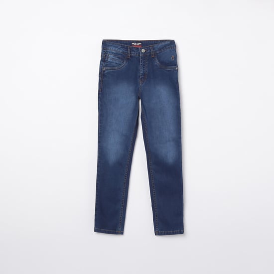 GINI & JONY Boys Washed Regular Fit Jeans