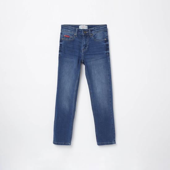 LEE COOPER JUNIORS Boys Light Washed Slim Fit Jeans