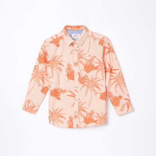 LEE COOPER JUNIORS Boys Printed Hawaiian Shirt