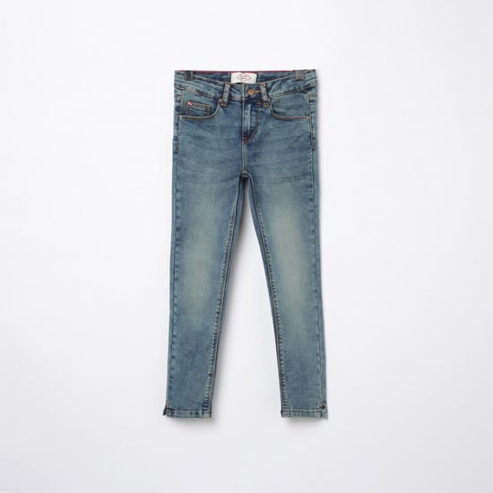 LEE COOPER JUNIORS Girls Light Washed Slim Fit Jeans
