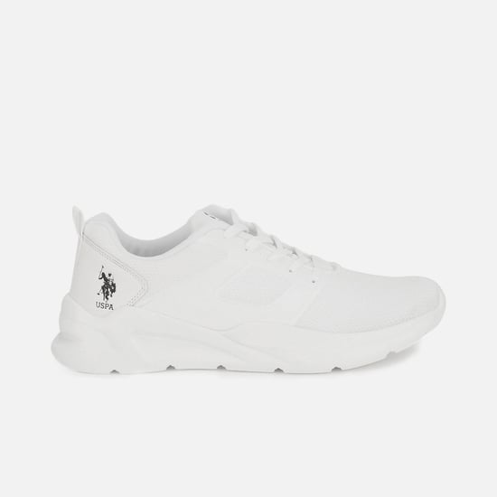 U.S. POLO ASSN. Men Solid Mesh Detail Casual Shoes