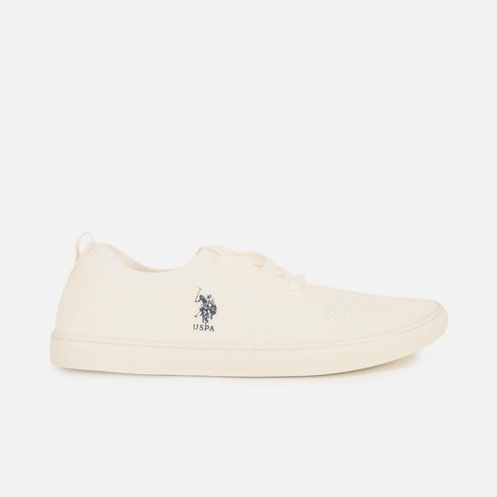 U.S. POLO ASSN. Men Solid Lace-Up Shoes