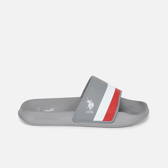 U.S. POLO ASSN. Men Striped Sliders