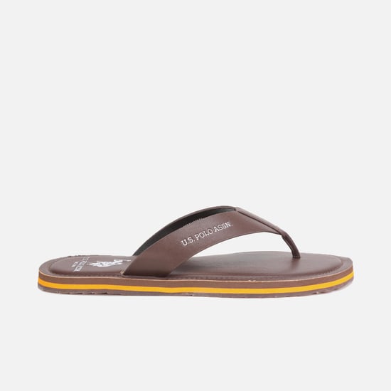 U.S. POLO ASSN. Men Printed Flip Flops