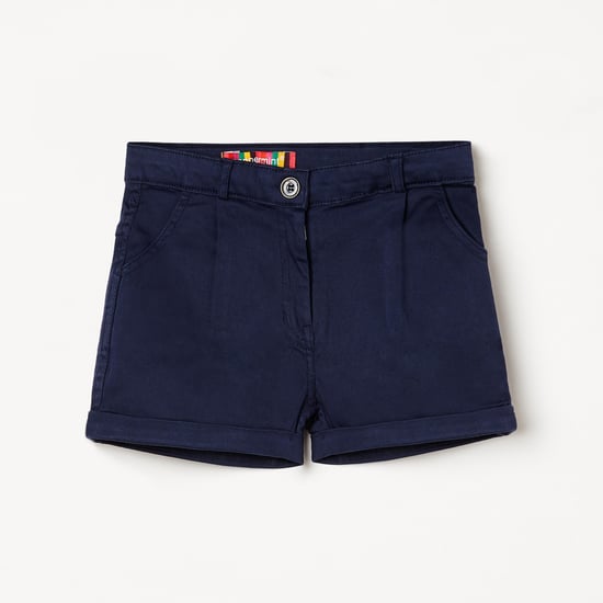 PEPPERMINT Girls Solid Shorts