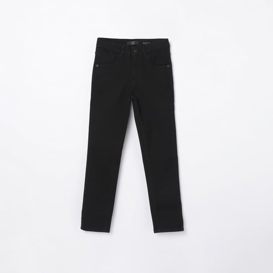 GINI & JONY Boys Solid Regular Fit Jeans