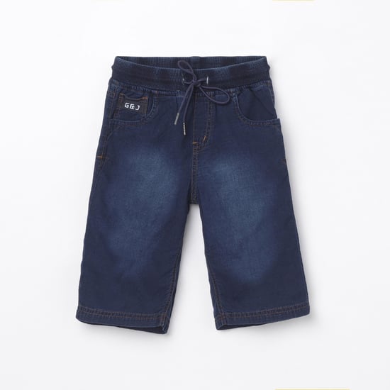 GINI & JONY Boys Washed Denim Shorts