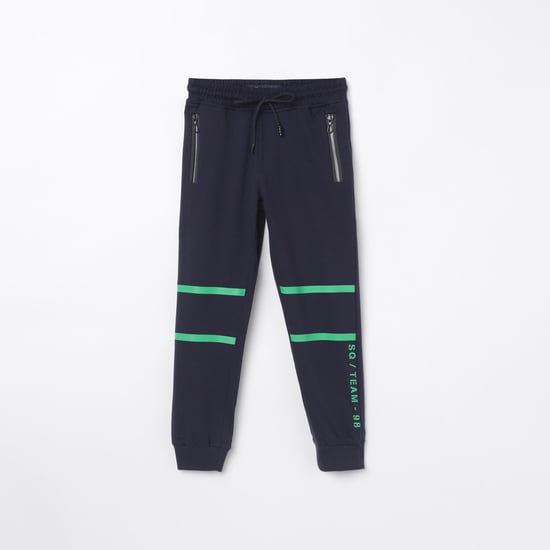 STATUS QUO Boys Printed Elasticated Joggers