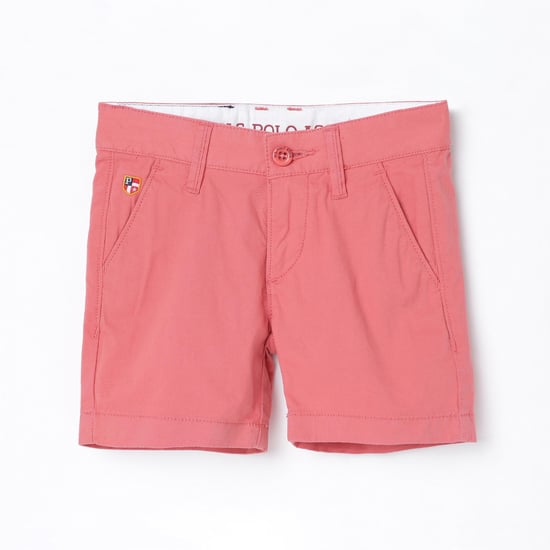 U.S. POLO ASSN. Kids Boys Solid Knit Shorts