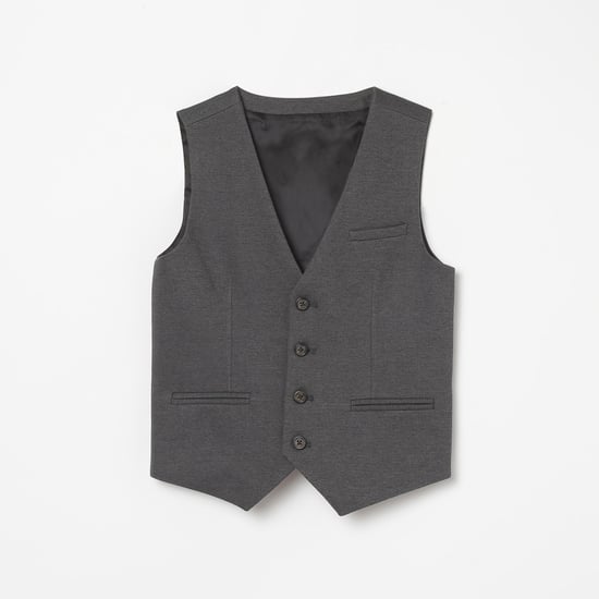 FAME FOREVER KIDS Boys Solid Waistcoat