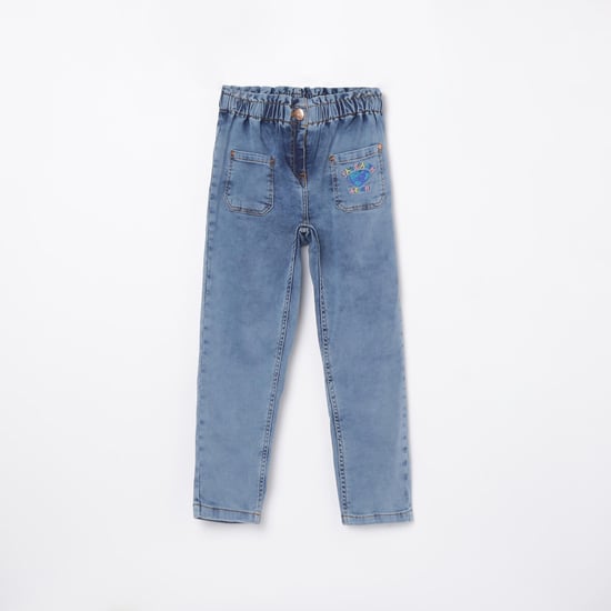 BOSSINI Girls Elasticated Skinny Fit Jeans