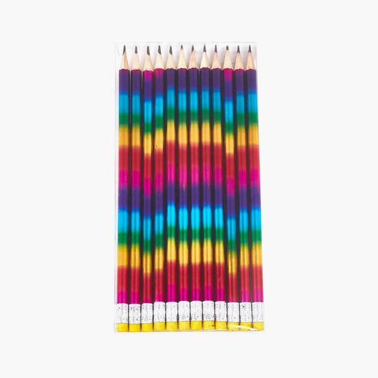 TONIQ KIDS Girls Printed Pencils- Pack of 12
